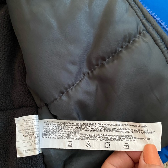 US POLO ASSN. Winter Jacket Baby Size 18 Months Blue - Picture 5 of 9